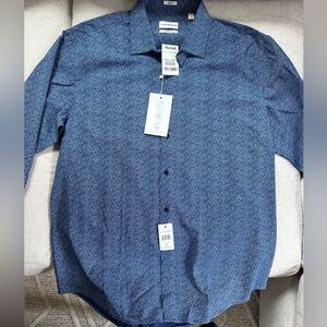 Lucky Brand Navy Floral Shirt